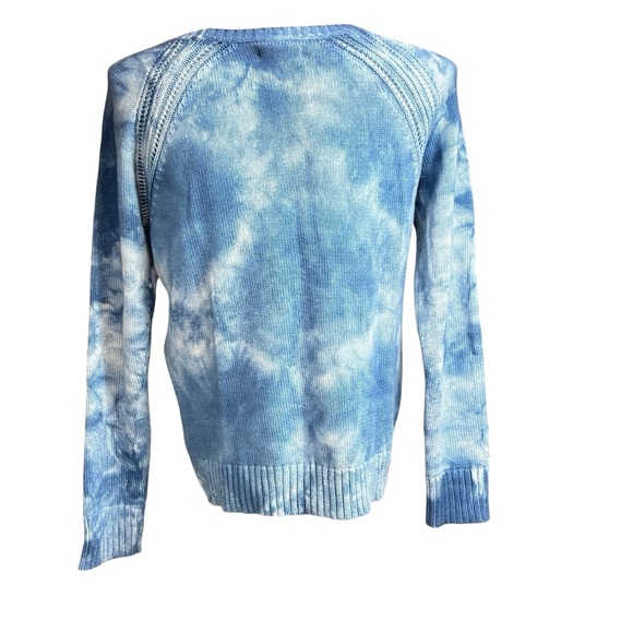 American Eagle Outfitters Cotton Dye Light Blue Sweater - Picture 6 of 9